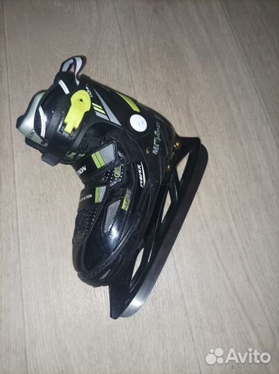 Коньки детские раздвижные 34 37 размер бу