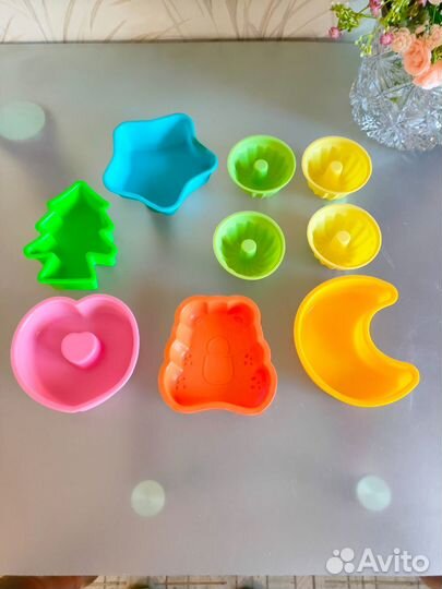 Силиконовые формы комплектом