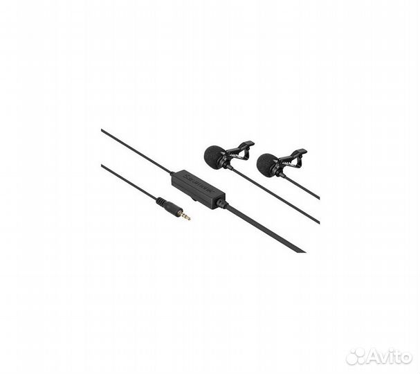 Микрофон Saramonic LavMicro 2M петличный двойной с