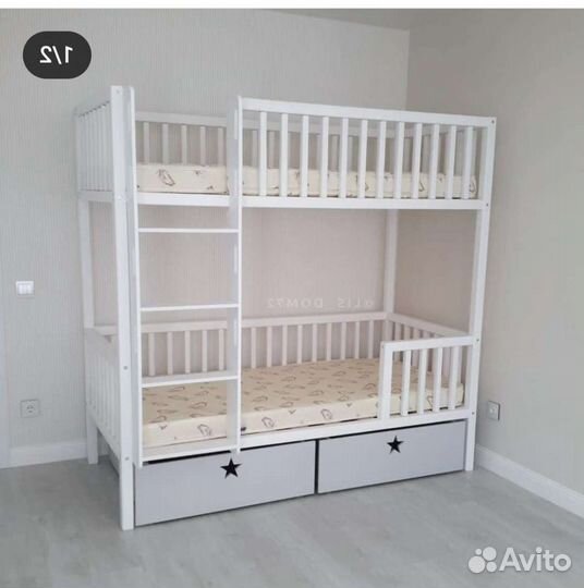 Кровать двухьярусная детская на заказ