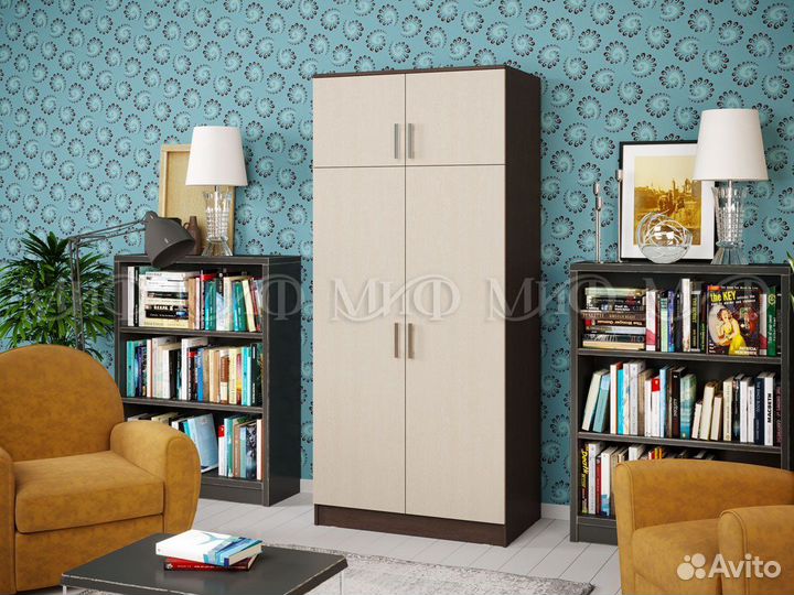 Шкаф 2х створчатый