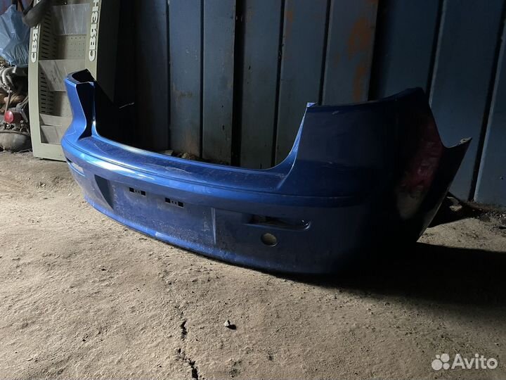 Задний бампер на mitsubishi lancer 10