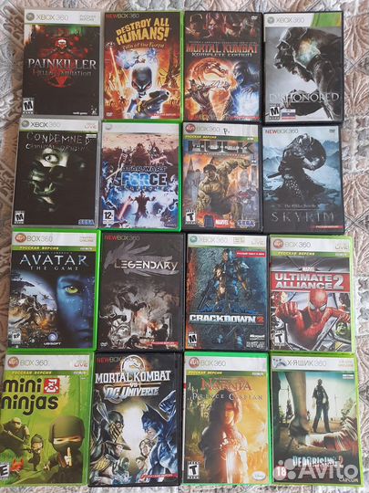 Диски для X BOX 360