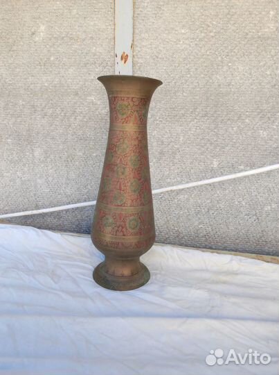 Чеканка панно, ваза подсвечник СССР