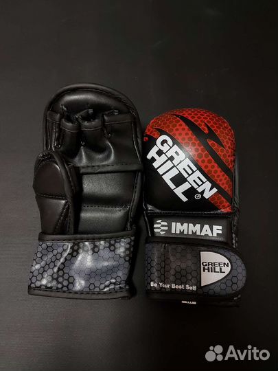 Перчатки green hill для MMA