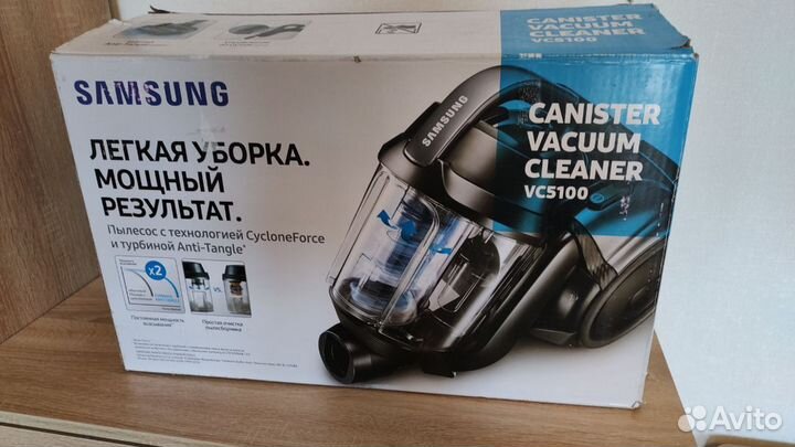 Пылесос Samsung SC21K5136VB Новый Гарантия Чек