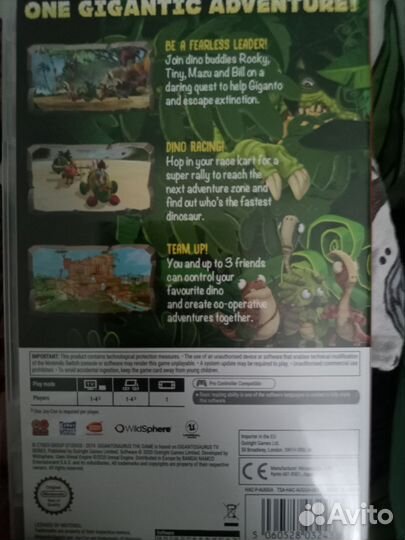 Gigantasaurus The Game для Nintendo Switch