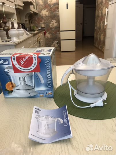 Соковыжималка braun новая элект-я сделано Испании