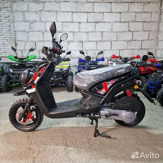 Скутер Yamaha BWS-2 150сс (49сс) Replica, Чёрный