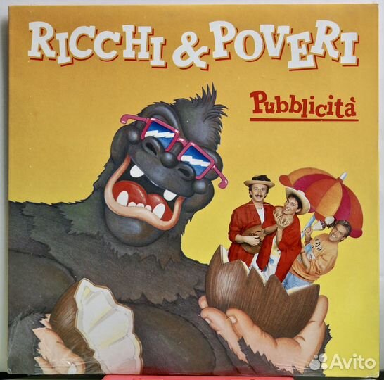 Ricchi & Poveri 1987 Pubblicita Original 1st It SS
