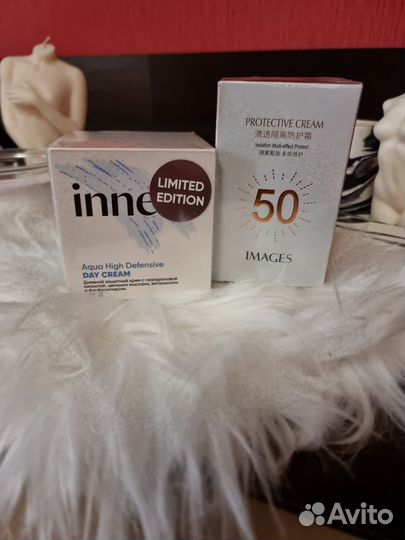 Наборы косметики скраб, крем, spf, тушь, подводка