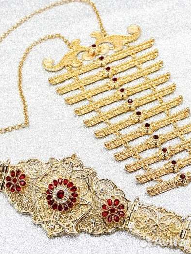 Кавказский пояс с нагрудником