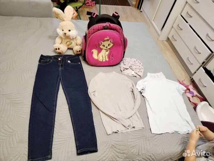 Пакет вещей для девочки 128- 134