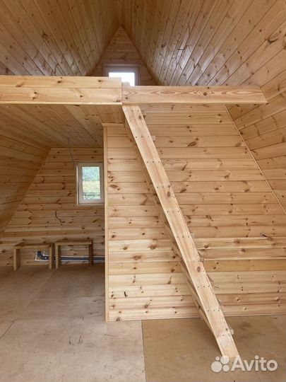 Строительство каркасных домов. A-frame