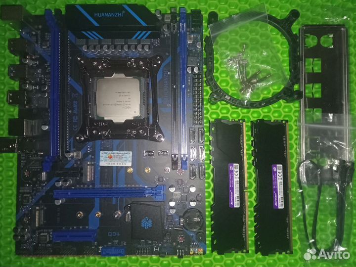 Mат плата X99 + e5 2670v3 - 12 ядер + 16GB