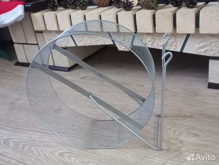 Большое колесо для грызунов, 30 см, металлическое