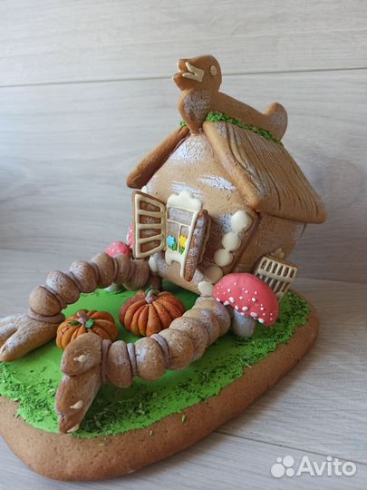 Пряники в подарок. Пряничные и шоколадные домики