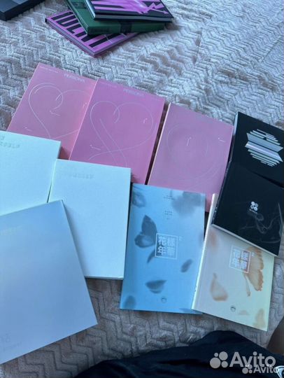 Карты и альбомы bts