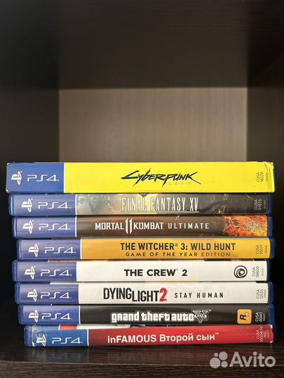 Диски на ps4