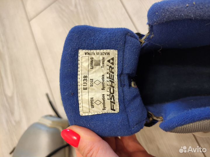 Лыжные ботинки fischer 38
