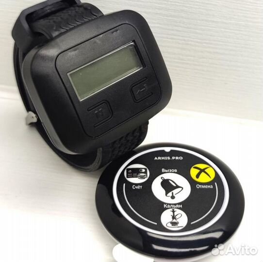 Кнопка вызова персонала, официанта, кальнщика