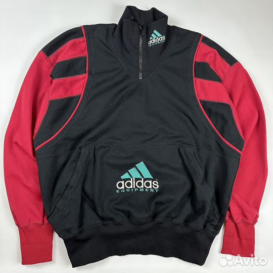 Adidas equipment vintage свитшот 1/4 zip