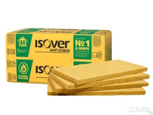 Утеплитель Изовер Стандарт 45 кг/м3 50 мм