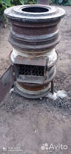 Печь на дровах