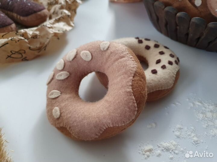 Выпечка. Игрушечная еда