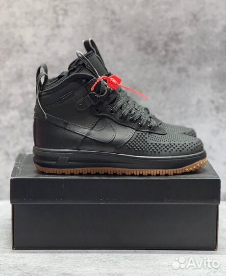 Кроссовки Nike Lunar Forse 1 Duckboot зимние (Арт.93003)
