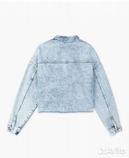 Джинсовая куртка для девочки 134-140