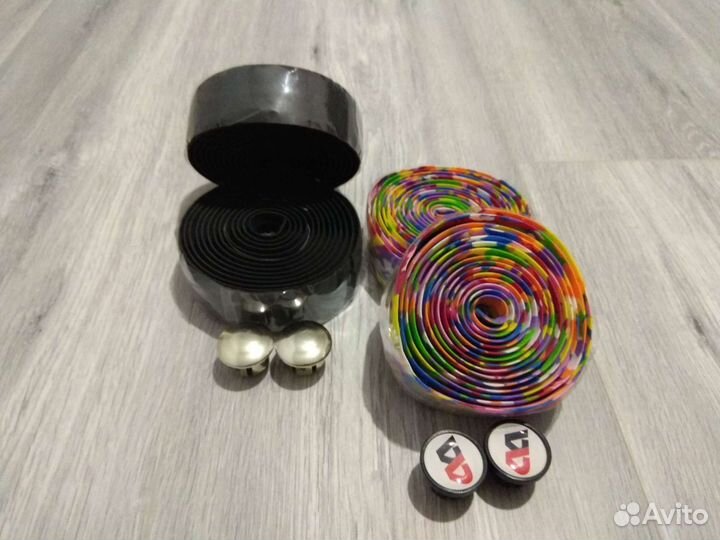 Обмотка на руль заглушка фиксирующее кольцо грипса