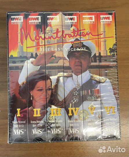 Телесериал Mountbatten: The Last Viceroy на VHS