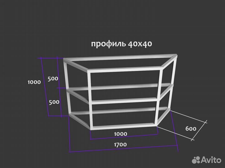 Стеллажи металл