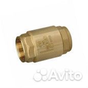 Клапан обратный латунный осевой NRV EF Danfoss 1/2 Ду15 Ру25