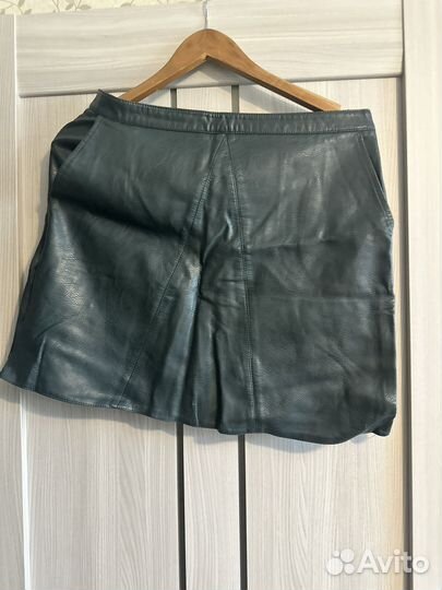 Юбка из экокожи 46 48