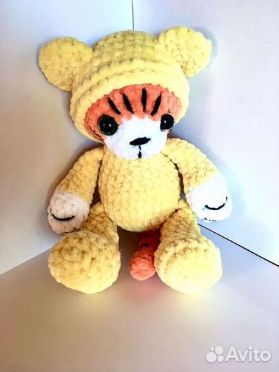 Тигрята вязаные