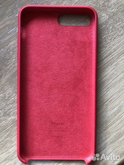 Apple iPhone 8 Plus Silicone Case Red (product)
