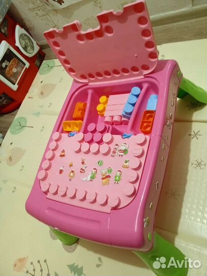 Игровой столик Molto/ Blocks,Полесье,конструктором