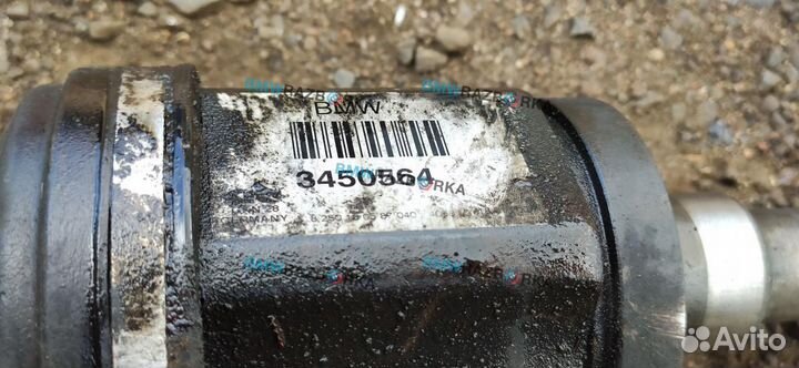Полуось передняя правая BMW X3 E83 рест. E83 2007