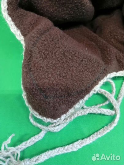 Детская шапка Мопс на малыша 2-4 года