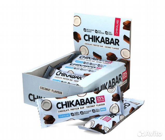 Протеиновые батончики chikabar