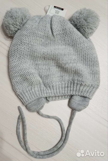 Шапка детская на объём 48-50см, 52-54см разные