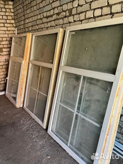 Окна пластиковые б/у