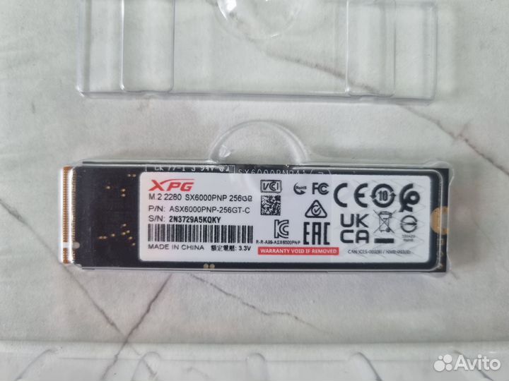 Adata XPG SX6000 PRO 256Gb