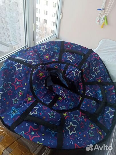 Тюбинг ватрушка 100 см с камерой