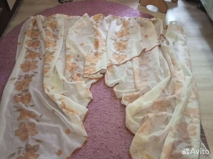 Шторы на кухню 2,7 х 1,5