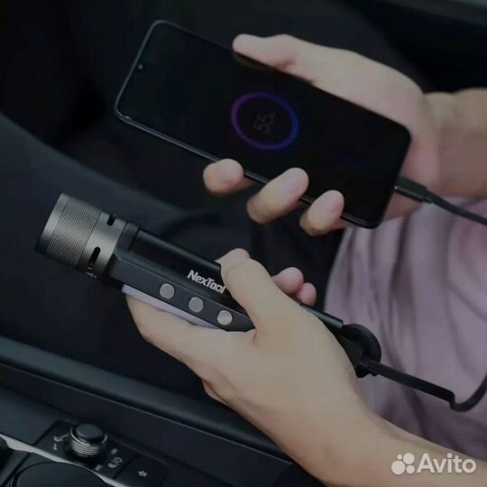 Фонарик Xiaomi NexTool 6 in 1 Thunder Flashlight