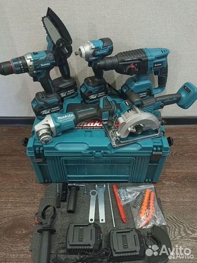 Набор инструментов makita 6 в 1