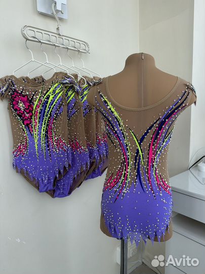 Групповые Купальник для художественной гимнастики